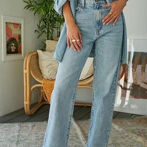 Levis High Waisted Straight Jeans